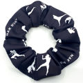 Picture of Nak Muay (Dark Grey & White) Scrunchie