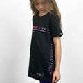 Picture of Signature T-Shirt - Black with Pink Print