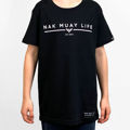 Picture of Signature T-Shirt - Black with White Print